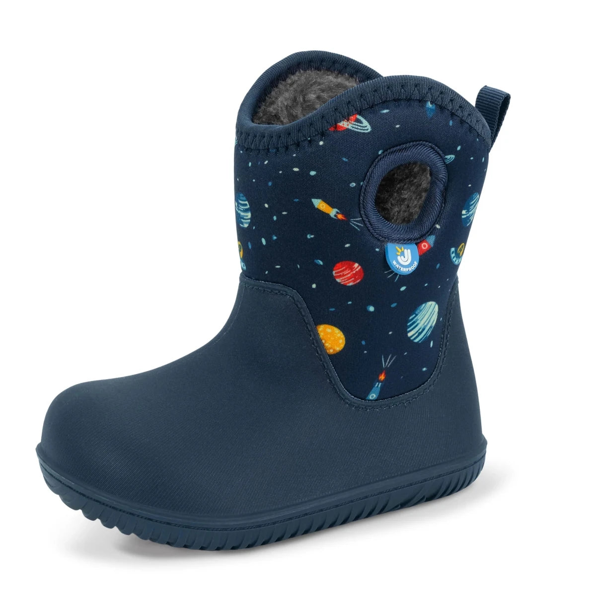 Jan & Jul *NEW* Toasty-Dry Lite Winter Boots - Planet Patrol - Nest and Sprout-Jan & Jul