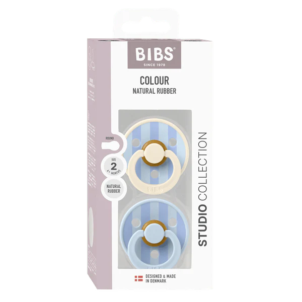 BIBS Pacifier Original COLOUR | Studio | Baby Blue