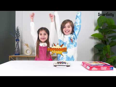 Smartivity Color Coder Puzzle – Brain-Building Logic Game (Ages 3–6)