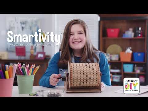 Smartivity Music Machine – Build-Your-Own Wooden Instrument (Ages 8+)