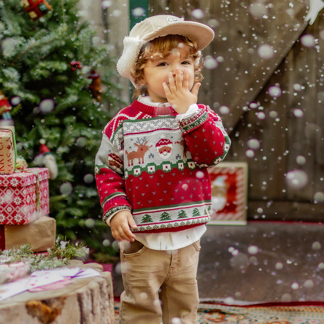 Baby/Toddler Knit Christmas Sweater