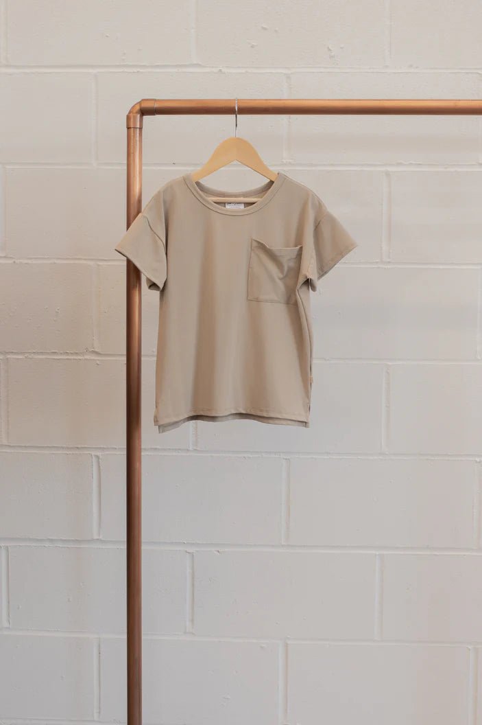 Jax + Lennon Boxy Tee | Dune - Nest and Sprout - Jax + Lennon