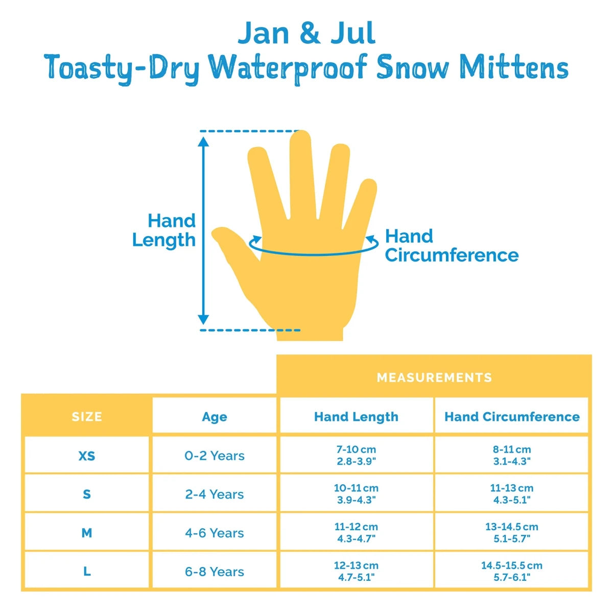 Jan & Jul Toasty-Dry Waterproof Snow Mittens – Grey Construction - Nest and Sprout-Jan & Jul