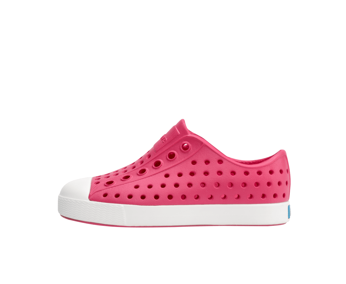 Jefferson Child | Hollywood Pink/Shell White | J6 - Nest and Sprout - Native Shoes