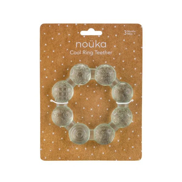 noüka Cooling Ring Teether - Moss - Nest and Sprout - noüka