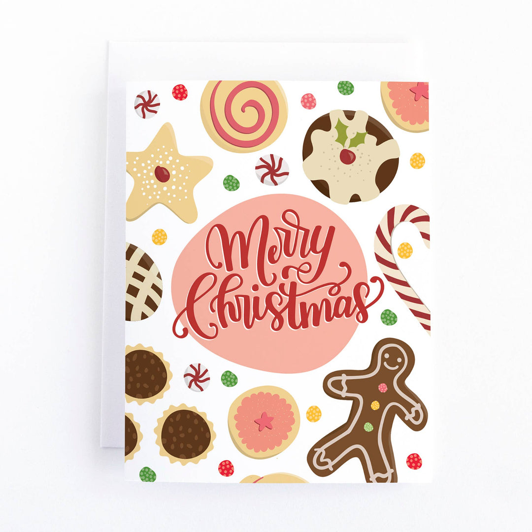 Merry Christmas Cookie Card
