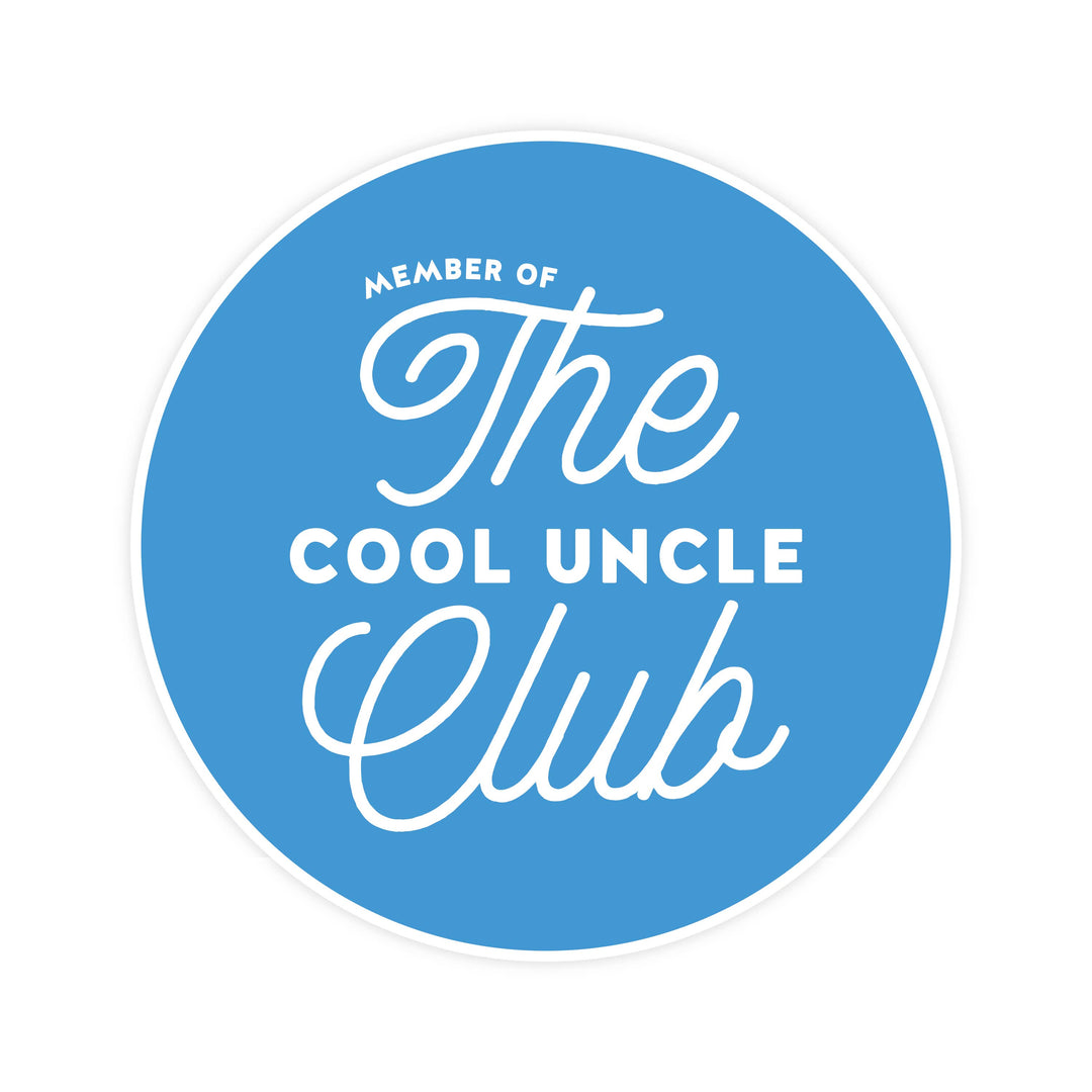 The Cool Uncle Club Sticker