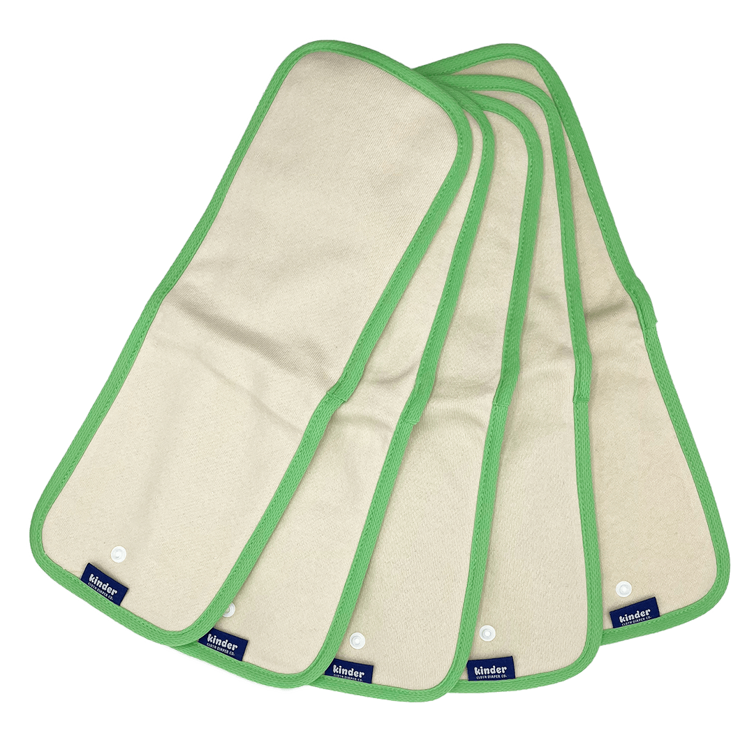 6-Layer Bamboo Hemp Cotton Insert | Kinder Cloth Diaper Co