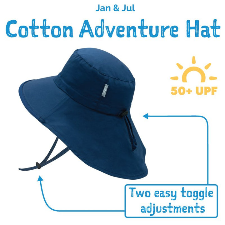 Features about Jan & Jul Adult Cotton Adventure Hat