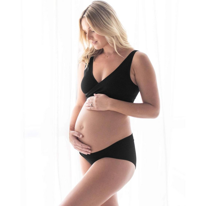 2 Pack Under the Bump Maternity Underwear Hipster Fit | XXL/3XL