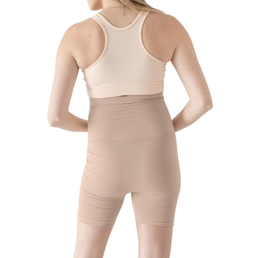 Bamboo Seamless No Rub Maternity Thigh Saver - Beige | FINAL SALE - Nest and Sprout - Kindred Bravely