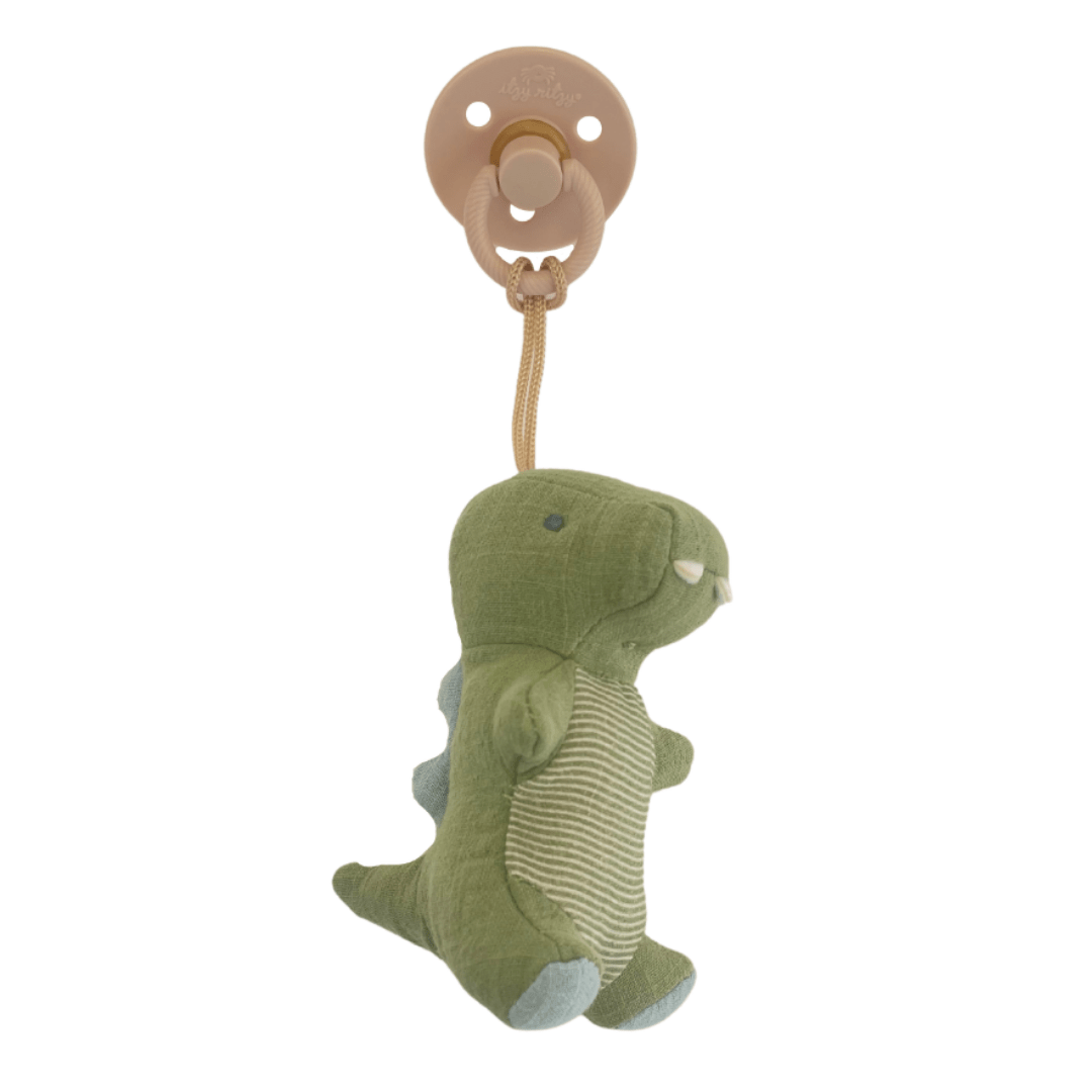 Bitzy Pal Natural Rubber Pacifier & Plush| FINAL SALE - Nest and Sprout - Itzy Ritzy