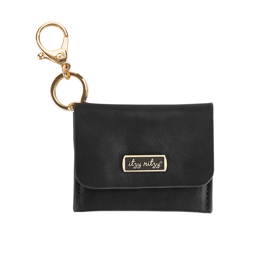 Itzy Mini Wallet™ Card Holder & Key Chain | Black