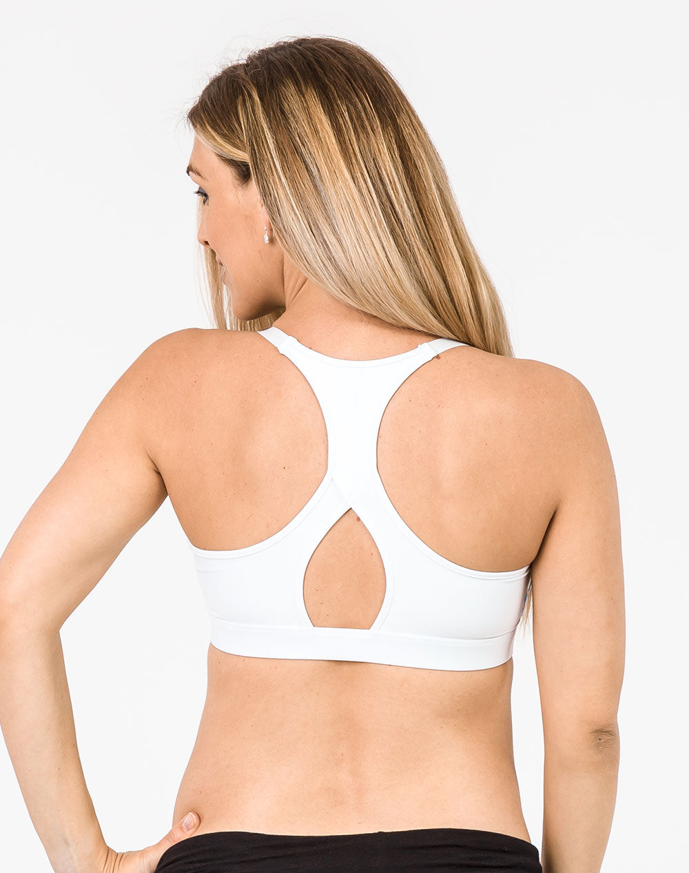 Smoothie Crop Sports Bra | Confetti | Final Sale - Nest and Sprout Maternity