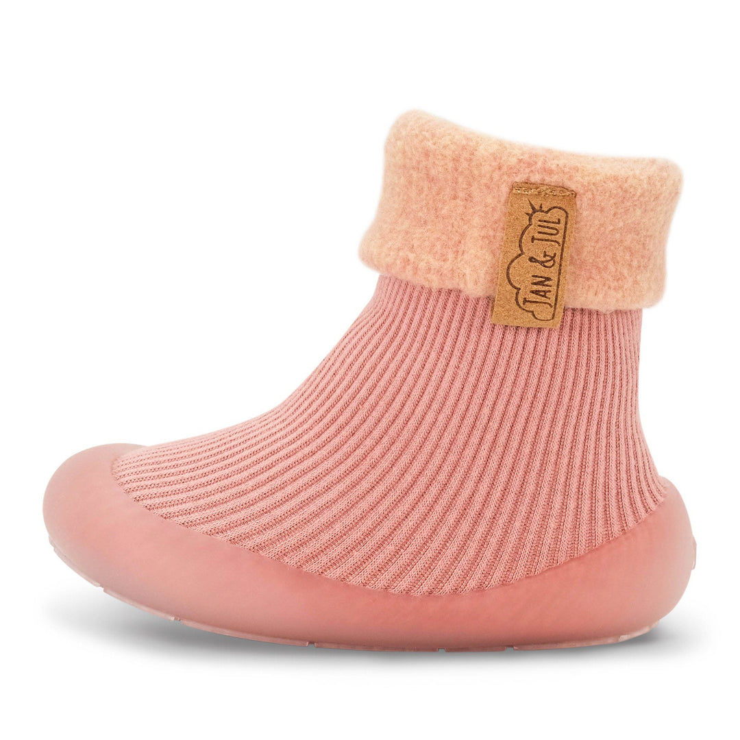Product photo of the Cozy Sock Shoe | Jan & Jul in rose pink