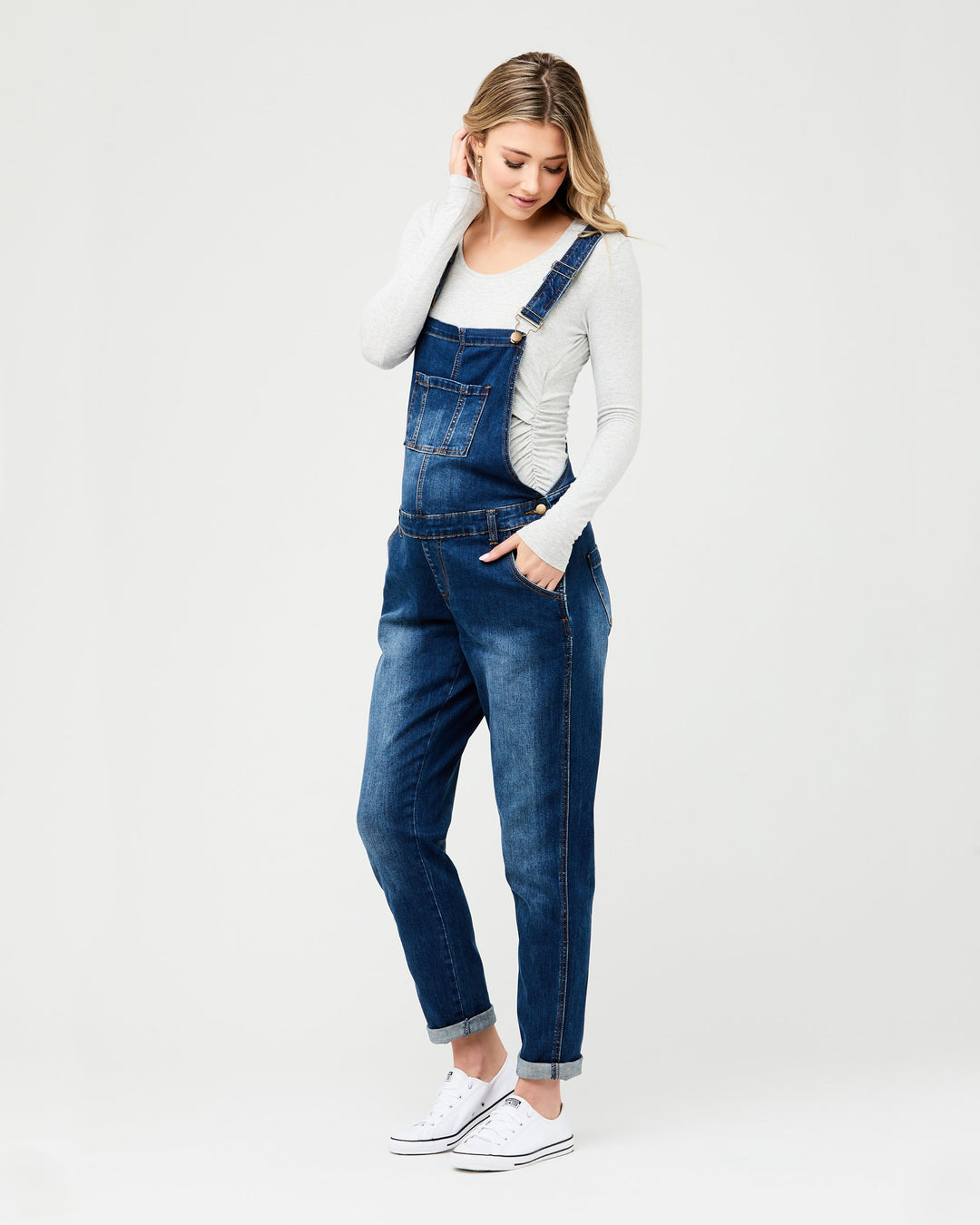 Get Ready for Pregnancy with Ripe Denim Maternity Overalls – Nest and Sprout