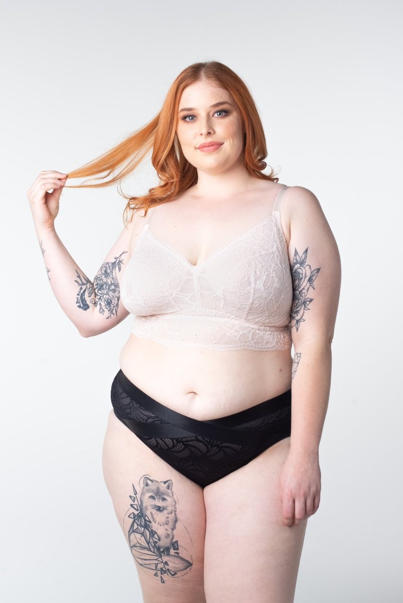 Heroine Nursing Bralette - Nest and Sprout - Hot Milk