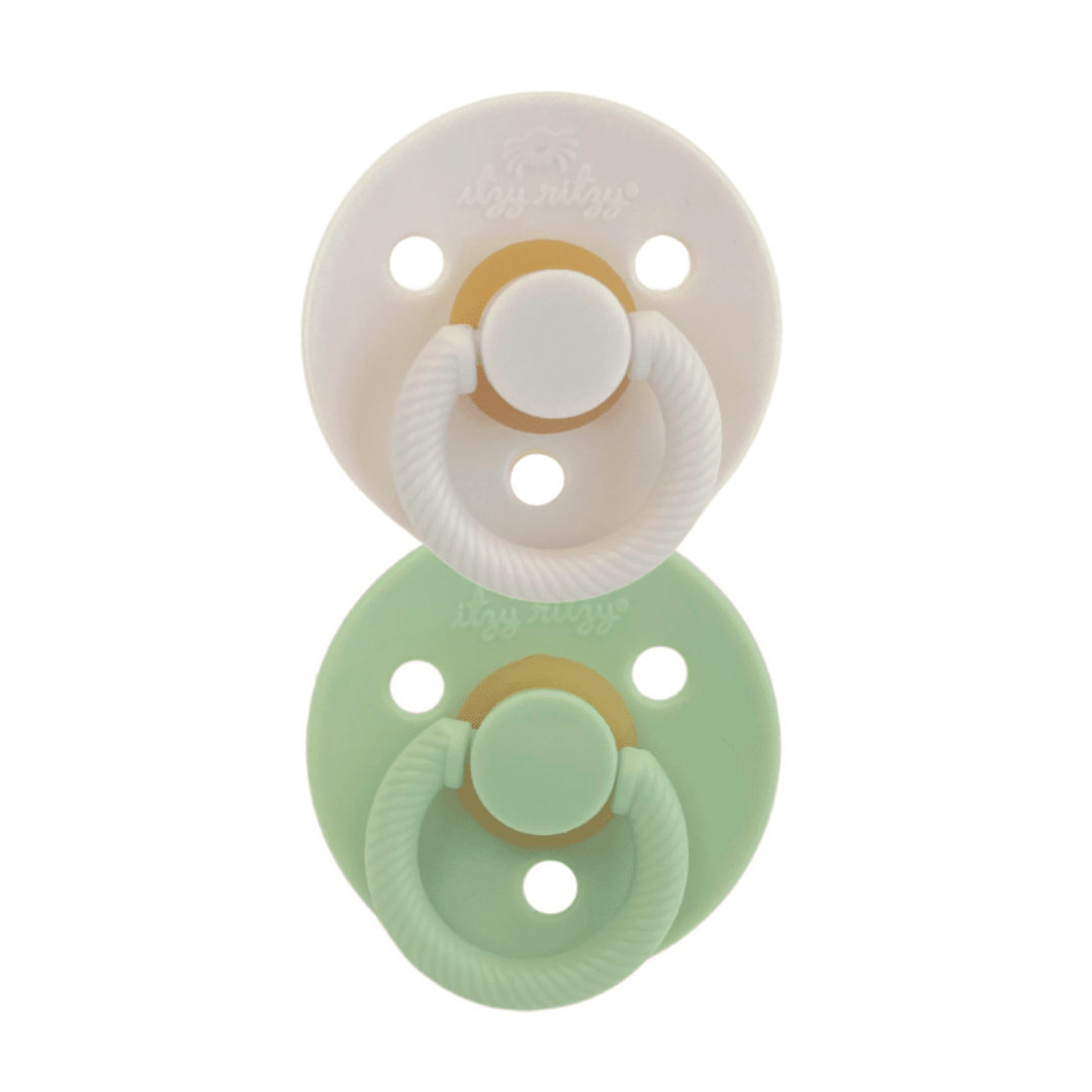 Itzy Ritzy Soother™ | 2 Size Options | Natural Rubber Pacifier - Nest and Sprout - Itzy Ritzy