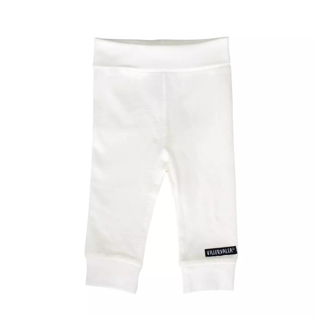Newborn Legging Pants | White
