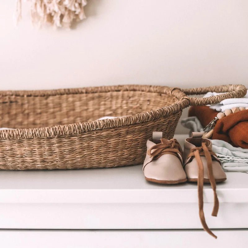 Nyla Seagrass Changing Basket - Nest and Sprout - Olli Ella