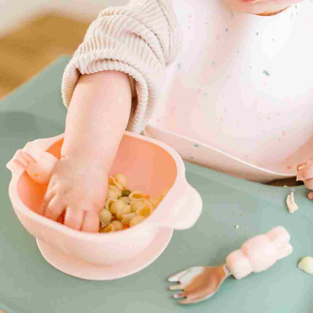 Baby using Silicone Suction Bowl for Baby & Kids