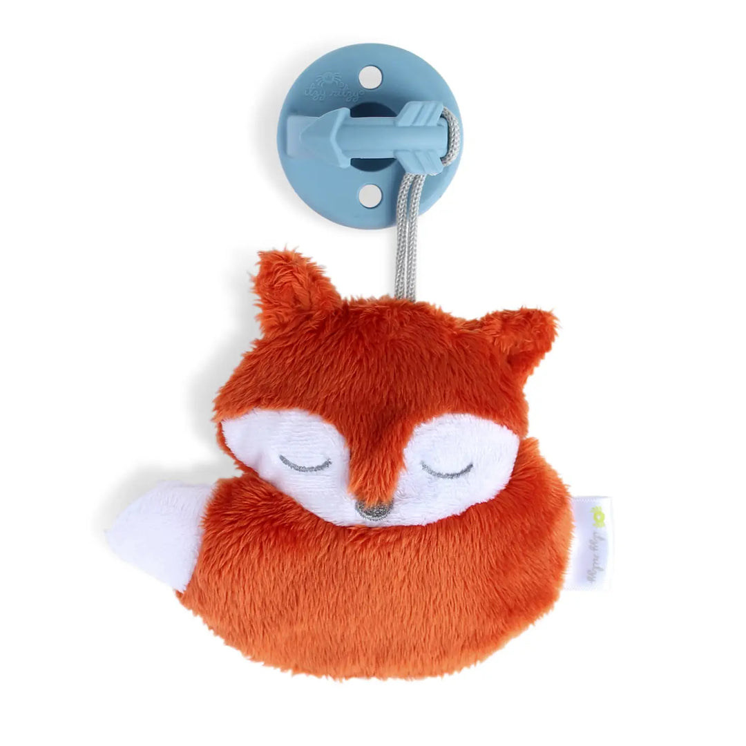 Fox with Blue Pacifier Sweetie Pal™ Pacifier & Stuffed Anima