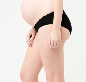 Lacey Briefs in Black - Nest and Sprout Maternity