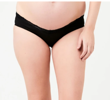 Lacey Briefs in Black - Nest and Sprout Maternity