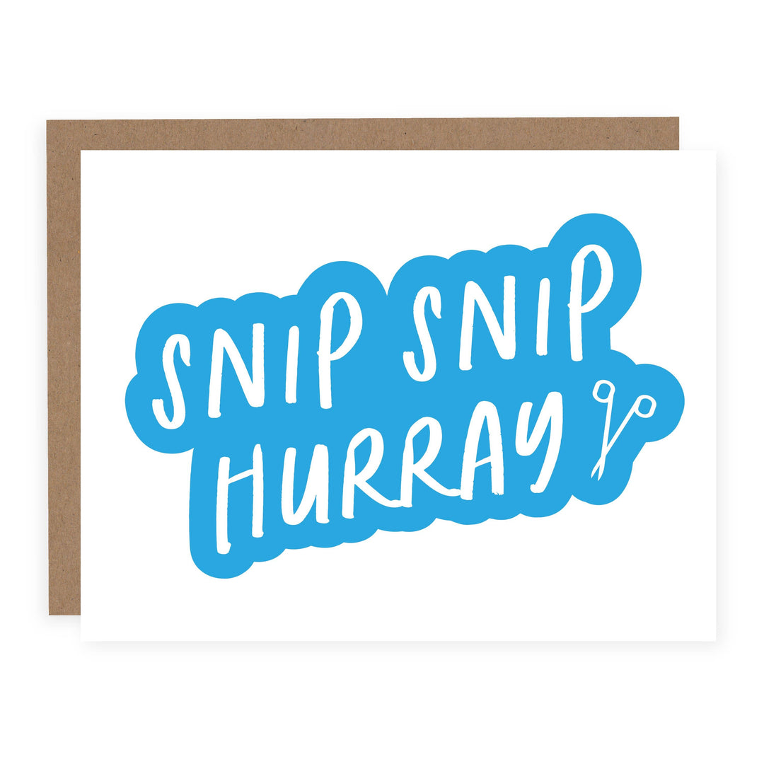 Snip Snip Hurray Card