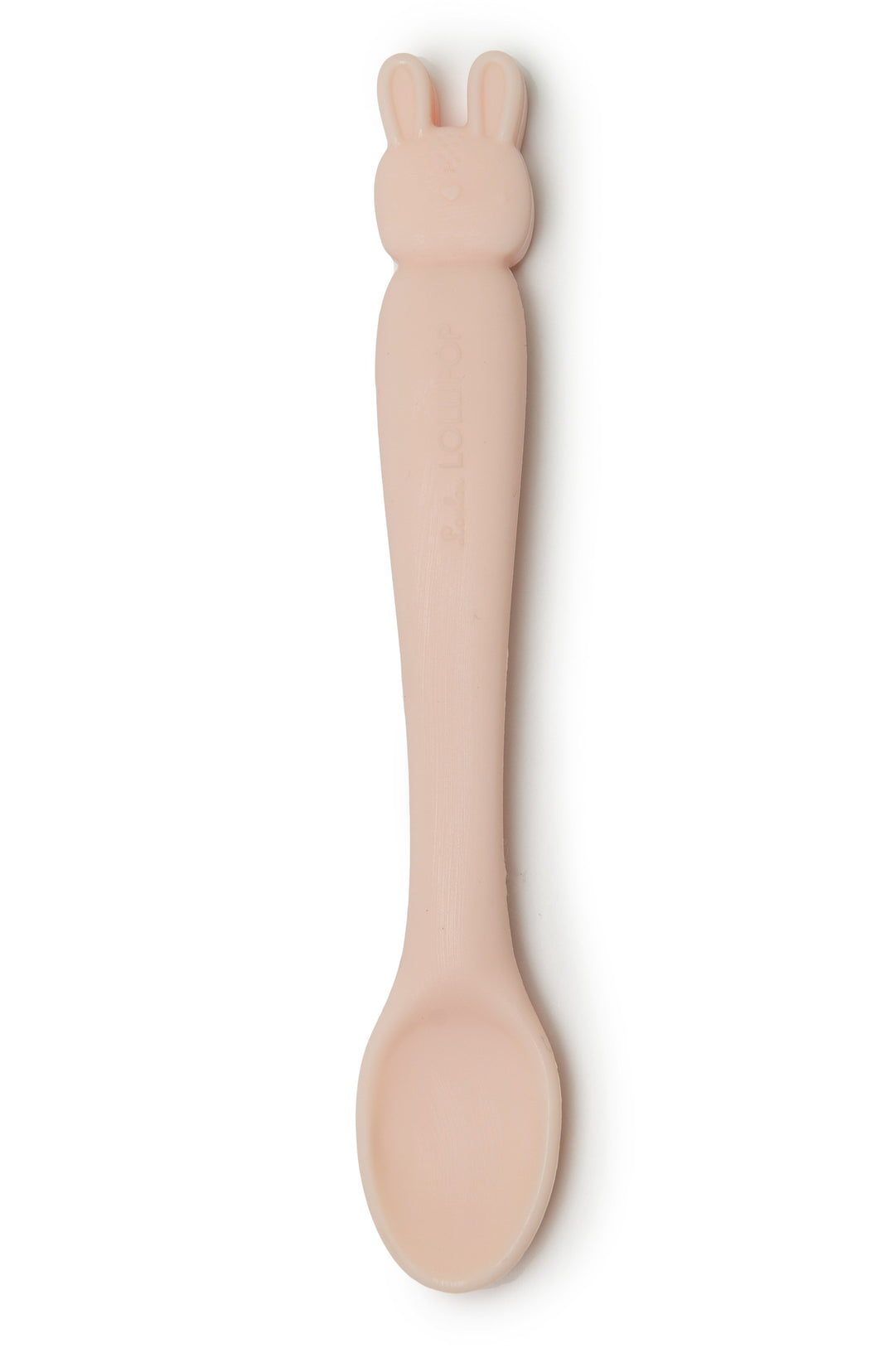 pink bunny Silicone Infant Feeding Spoon from LouLou Lollipop