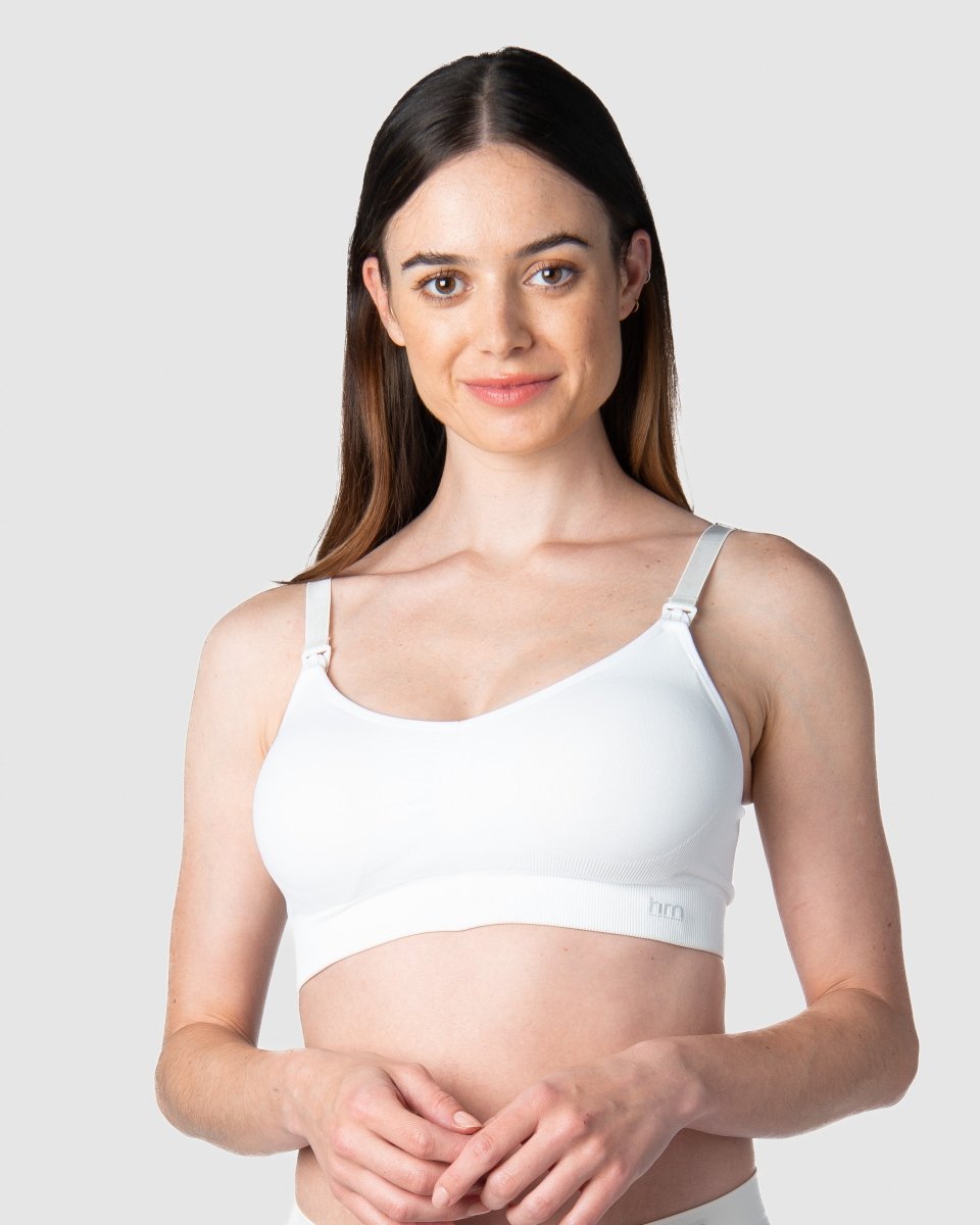 My Necessity Multifit Bra | White | Regular & Full Cup - Nest and Sprout - Hot Milk