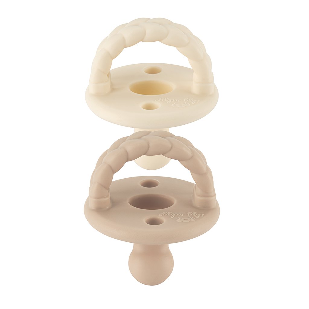 Cream Sweetie Soother™ Orthodontic Pacifier 2 Pack