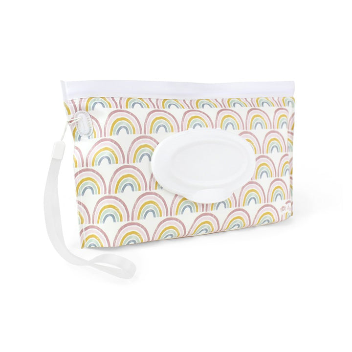 Rainbow Take and Travel™ Pouch Reusable Wipes Cases