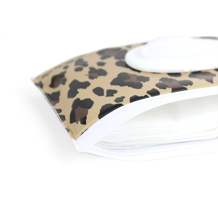 Take and Travel™ Pouch Reusable Wipes Cases Leopard