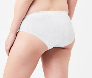 Lacey Briefs in Silver Marle - Nest and Sprout Maternity